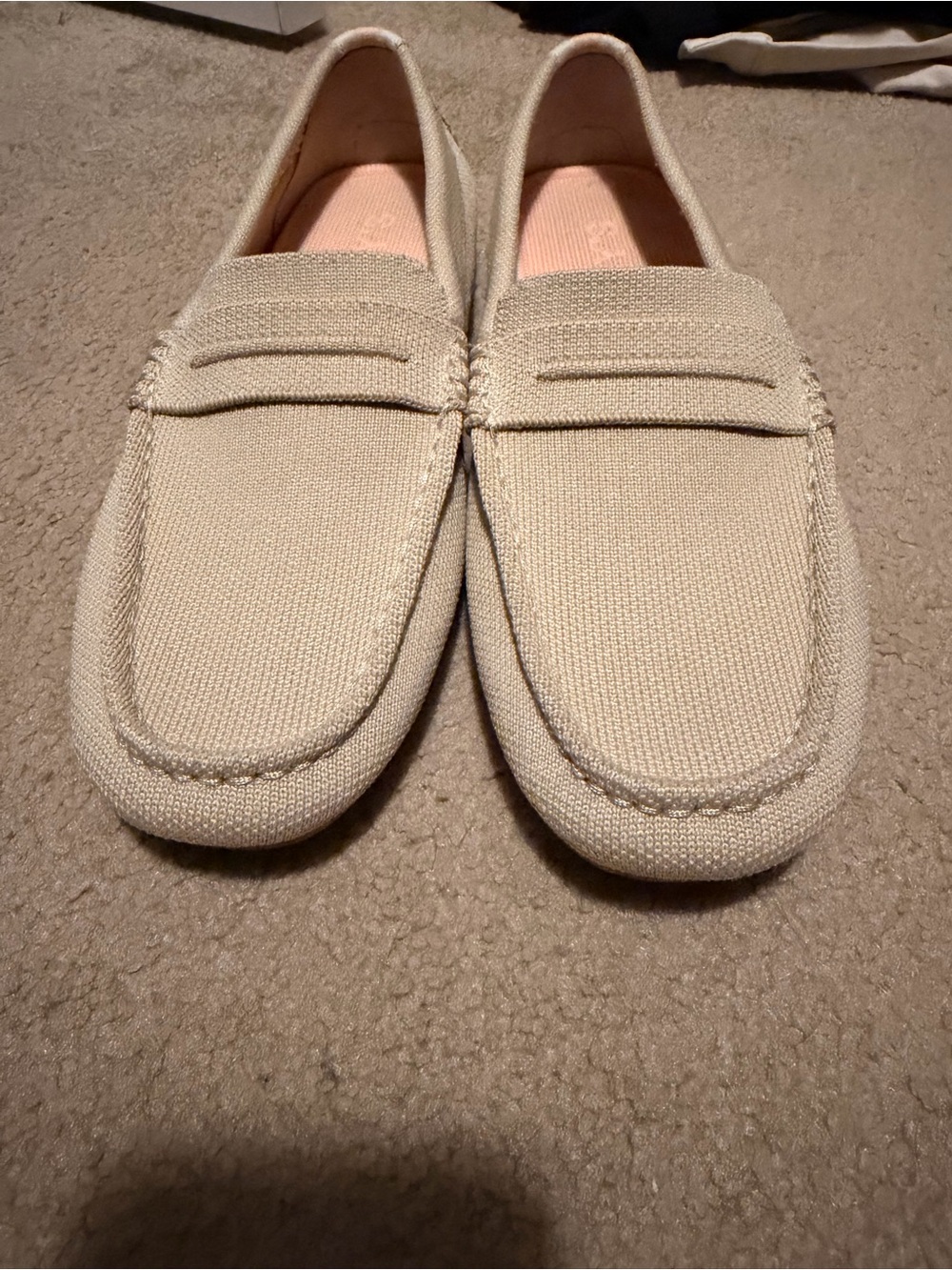 Rothy's Cream loafers